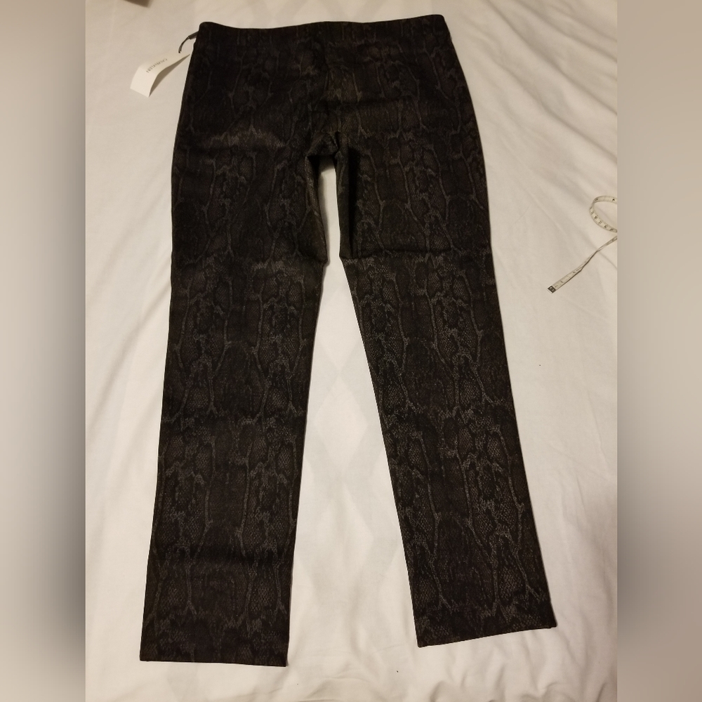 NWT Calvin Klein Pants Women's Size L Color Dark Brown - Picture 3 of 10